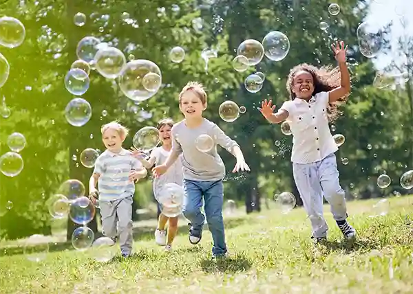 Bubble party services, bubble birthday parties in Lubbock Texas